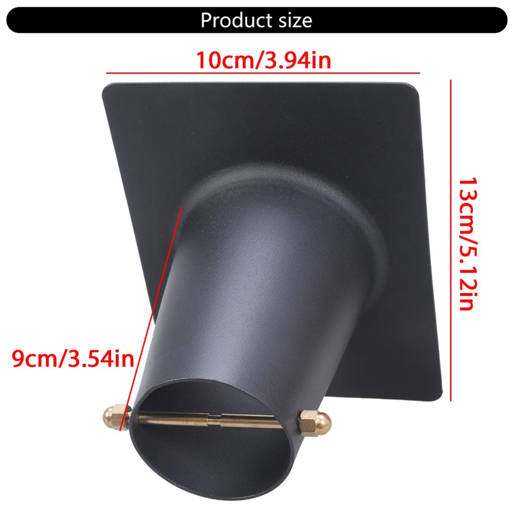 Replacement Rain Chain Gutter Adapter Easily Installation Functional for Outdoor Downspout Outlet Practical Repair Parts