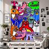 Wall Hanging Tapestry With Custom Name & Text, Garten of Banban Decorative Tapestry For Bedroom