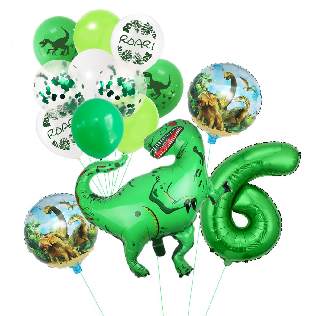 Dinosaur Balloon Package Boy Themed Birthday Balloon Arrangement Children'S Party Scene Decorative Balloon
