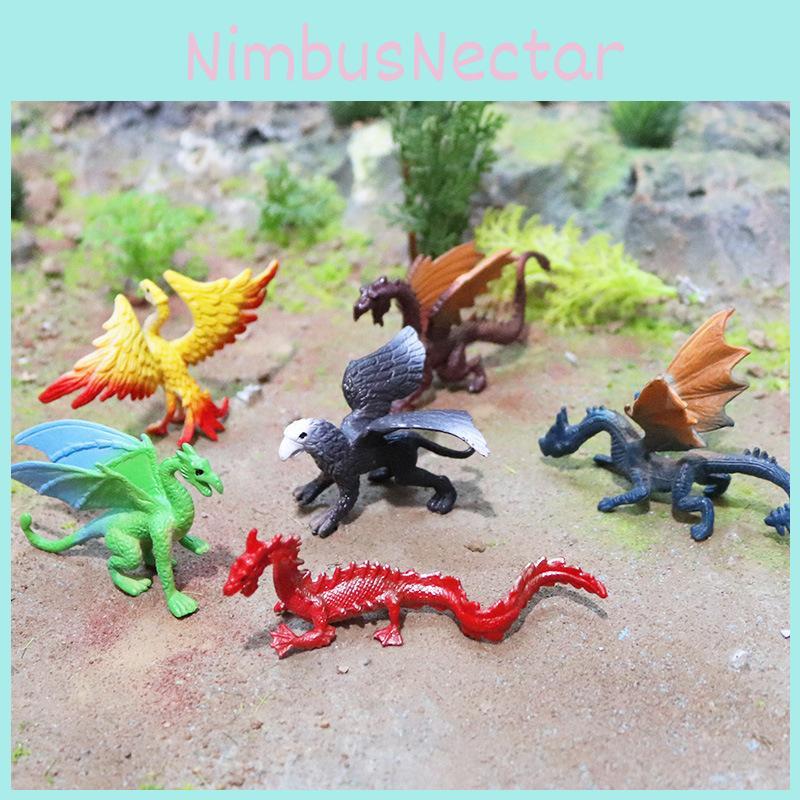 Dinosaur And Mythical Animal Collectible Figures With Highdetail Plastic For Kids