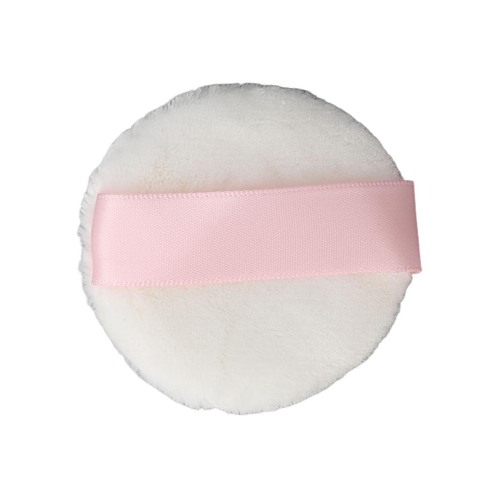 Body Powder Puff 2.4in Diameter Soft Raised Pile Breathable Washable Makeup Powder Puff for Cosmetic Family Travel