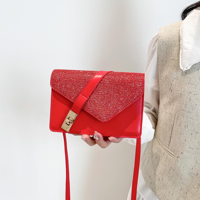 Retro simple small bag 2025 summer new trend simple messenger bag small square bag shoulder bag