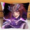 Arena of Valor Honor of Kings Bai Li Xuan Ce Pillow and Pillowcase Cushion Cover Double Sided Print Plush Throw Pillows 40x40cm