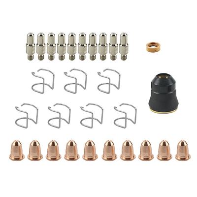 Electrodes Tips Cups Consumables Fit Chicago Electric 95136 Plasma Cutter Parts