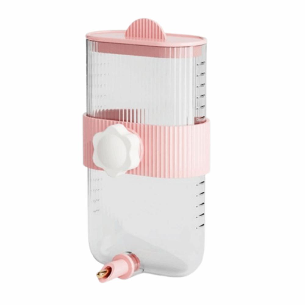 

360ML Parrot Water Bottle No Drip Rabbit Water Dispenser Practical Bird Water Drinker Pet Supplies розовый