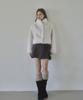 Eima Mour Herringbone Skirt_2Color