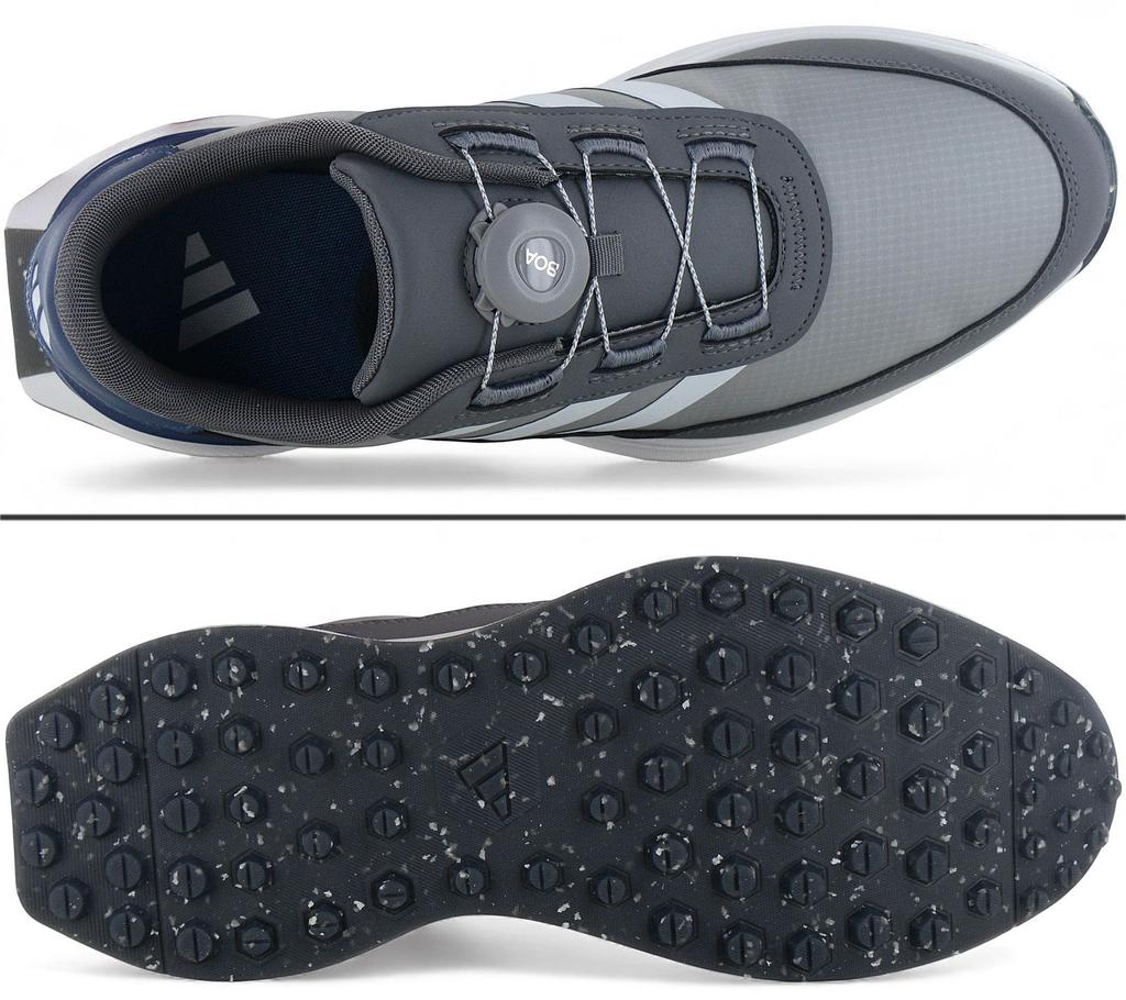 Adidas Golf S2G Spikeless BOA 24 Wide - Men's Golf Shoes Waterproof Grey IG0882 ORIGINAL