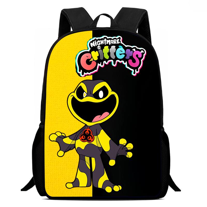 Lachende Crittersnig Htmare Peripherie Anime Rucksack Herren- Und Damen-Schultaschen