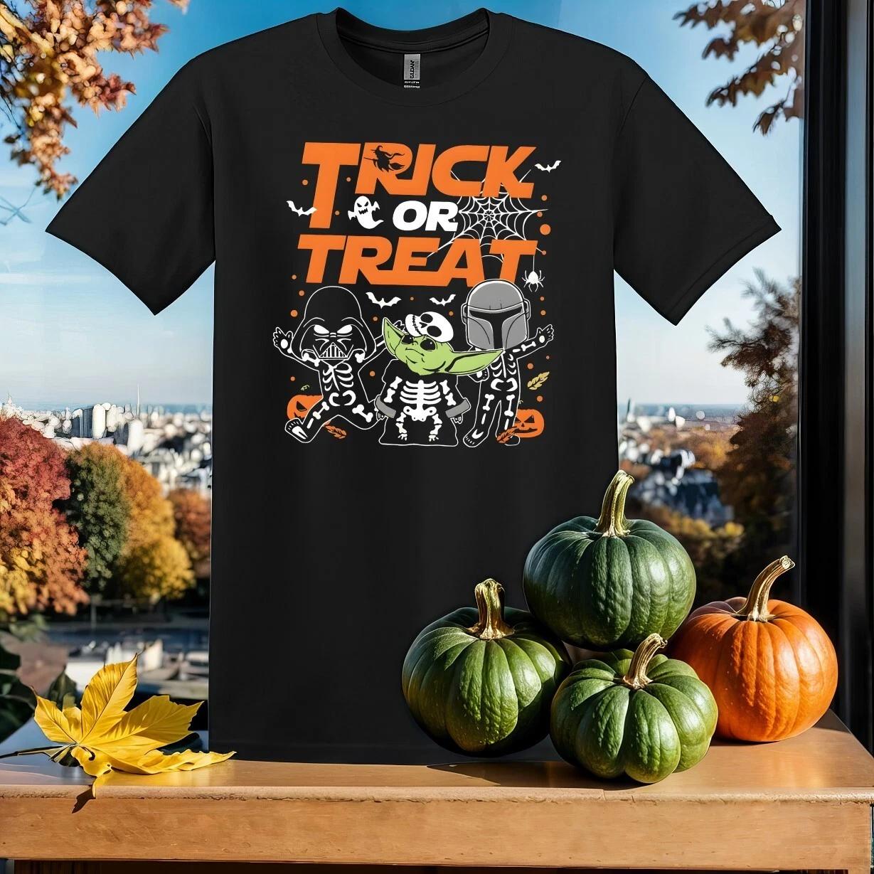 Trick Or Treat Star Wars T-shirt T shirt Men Women Unisex Tshirt SY805 XXXL