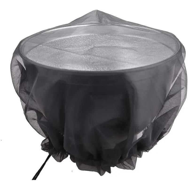 2pcs Rain Bucket Net Cover Bucket Insect Proof Net Cover Water Tank Screen Protection Cover Rain Bucket Filter Protective Net