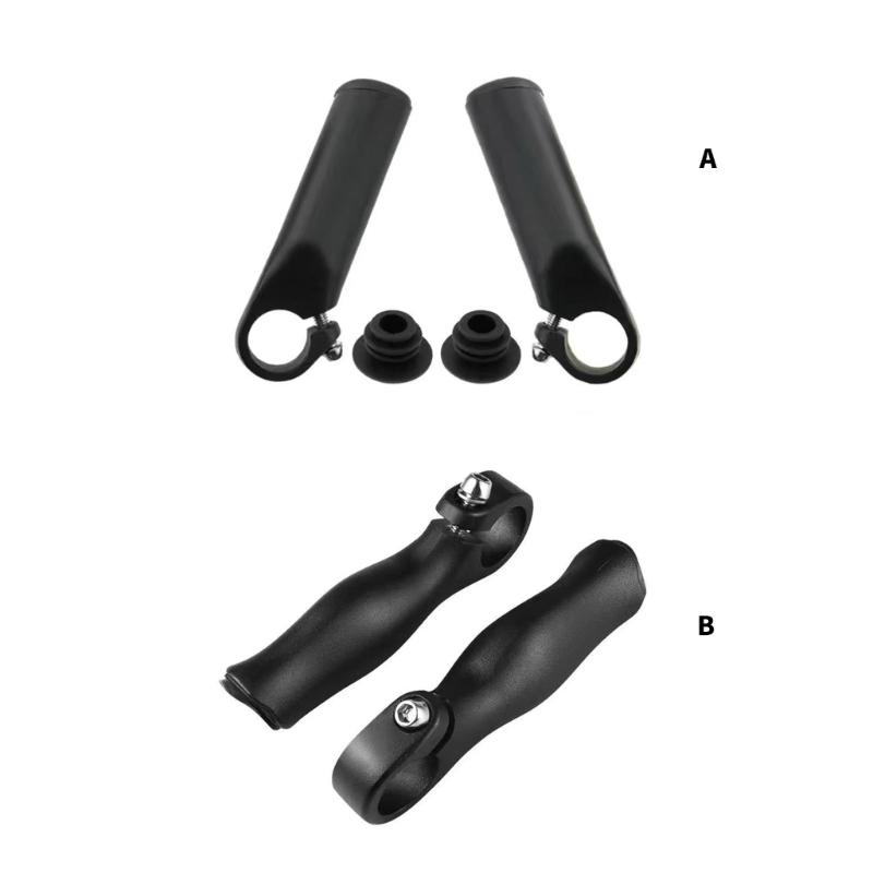 Universal Aluminum Alloys Bicycles Handlebar End Small Vice Handle Bicycles Small Auxiliary Handlebar Easy to Install