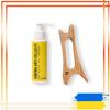 Scraper Massager Guasha for Face and Body Wooden Doe + Anti-cellulite Dry Oil with Ximenia
