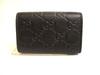 Authentic GUCCI GG Interlocking G Dark Brown Leather 6 Pics Key Chain #a870  Refurbished