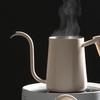 Σετ Καφέ Κανάτας Λαιμού Χήνας από Ανοξείδωτο Ατσάλι με Θερμόμετρο & Αντιθερμική Λαβή - Δωρεάν Αποστολή