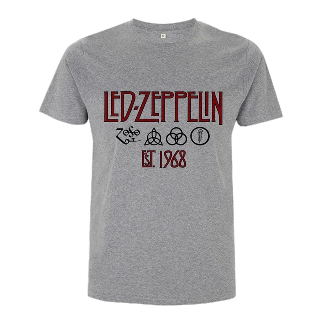 rock band Led Zeppelin Unisexs 100Cotton album graphics Tshirt 2026 New Summer spring Women oversized hiphop Y2k fashion Tshirt
