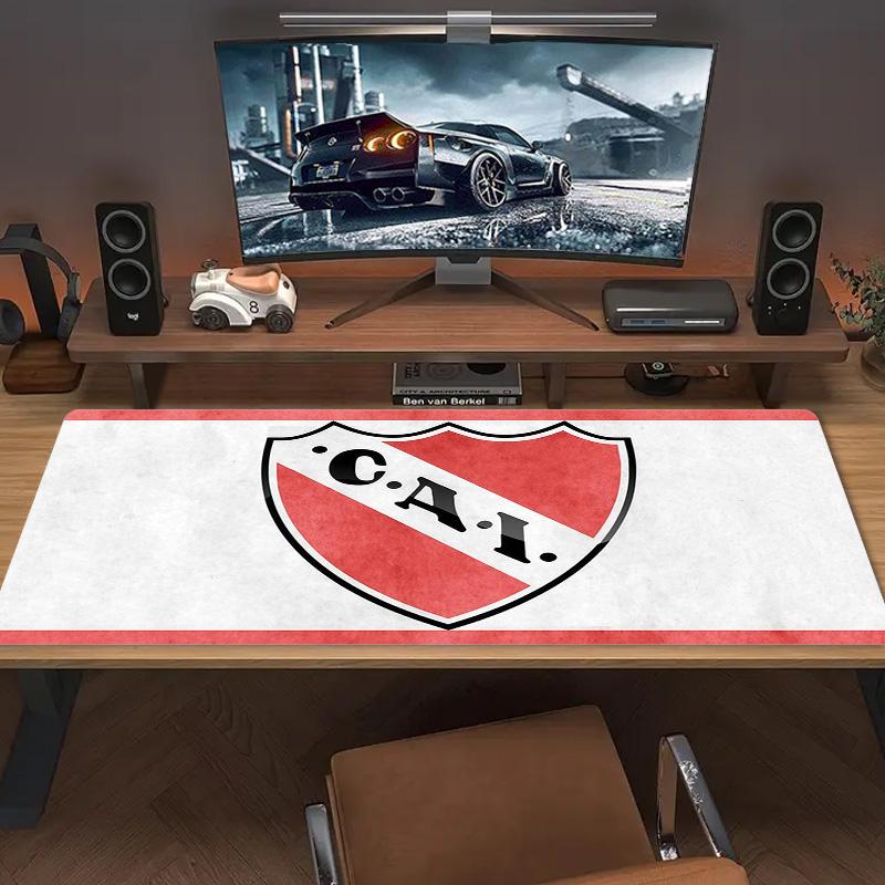 Club Atletico Independiente Print Cushion Non-slip Laptop Tablet Big Mousepad XXL Mat Mini PC Playmat With Lock Edge