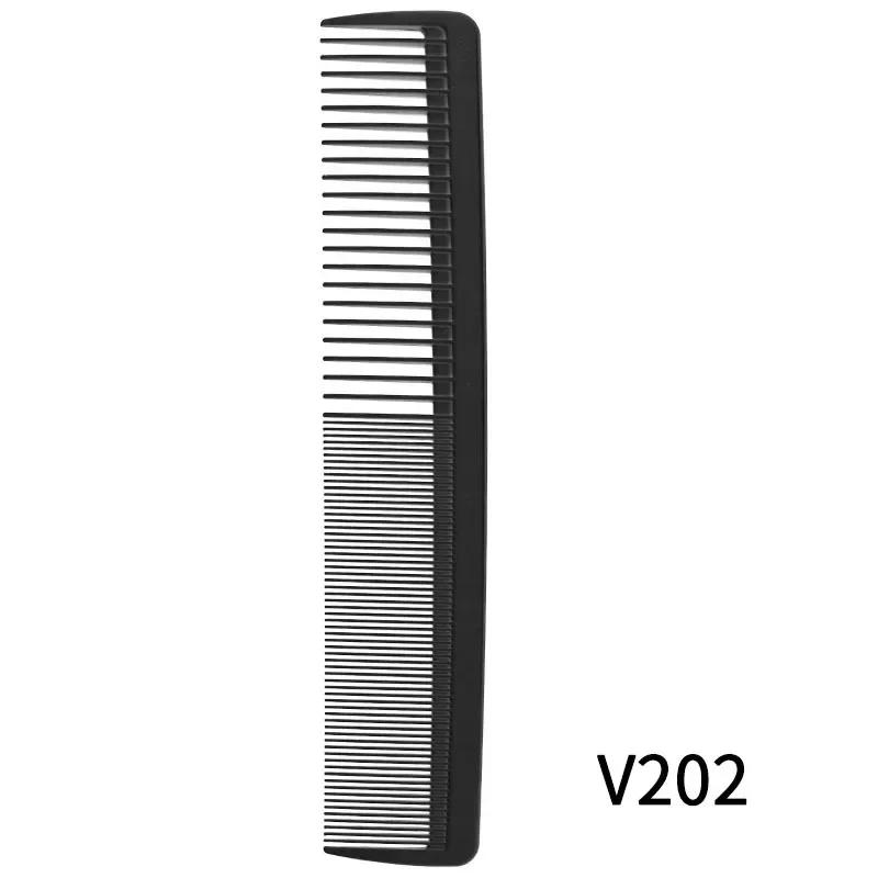 5 Pieces Black Anti-static and heat-resistant hairdressing comb Portable Styling for Men Women