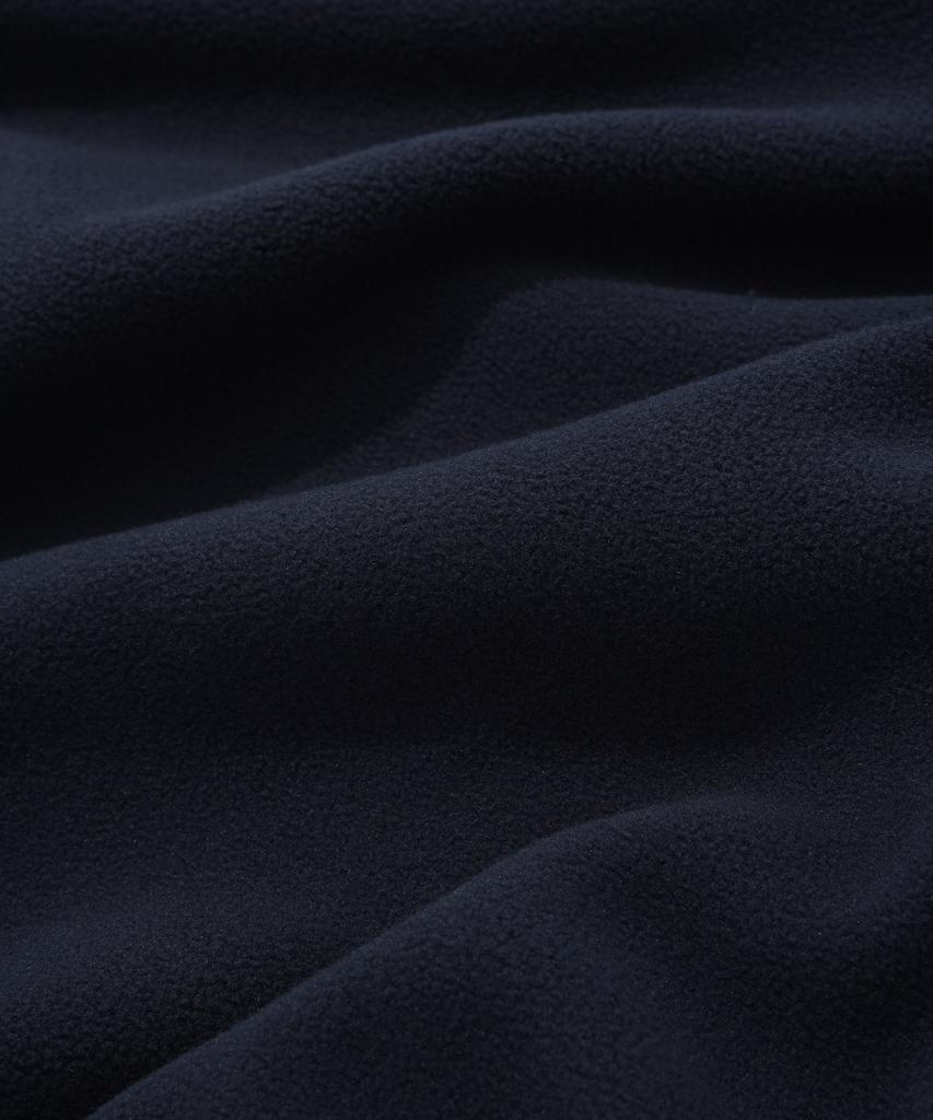 C Logo Fleece Oversized Hoodie Navy