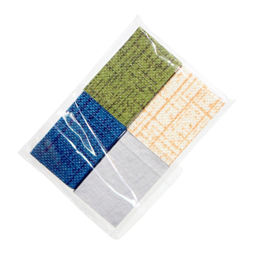 4Pieces Miniature Books 1/12 Scale Antique Books for Dollhouse Decoration and Craft Project Model Library Scene Display