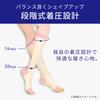Iris Plaza Sleep Nylon Compression Made in Japan of Graduated Compression Maximum 20hPa Moisturizing Nanofine Processing for Odor Size M Socks, (Set