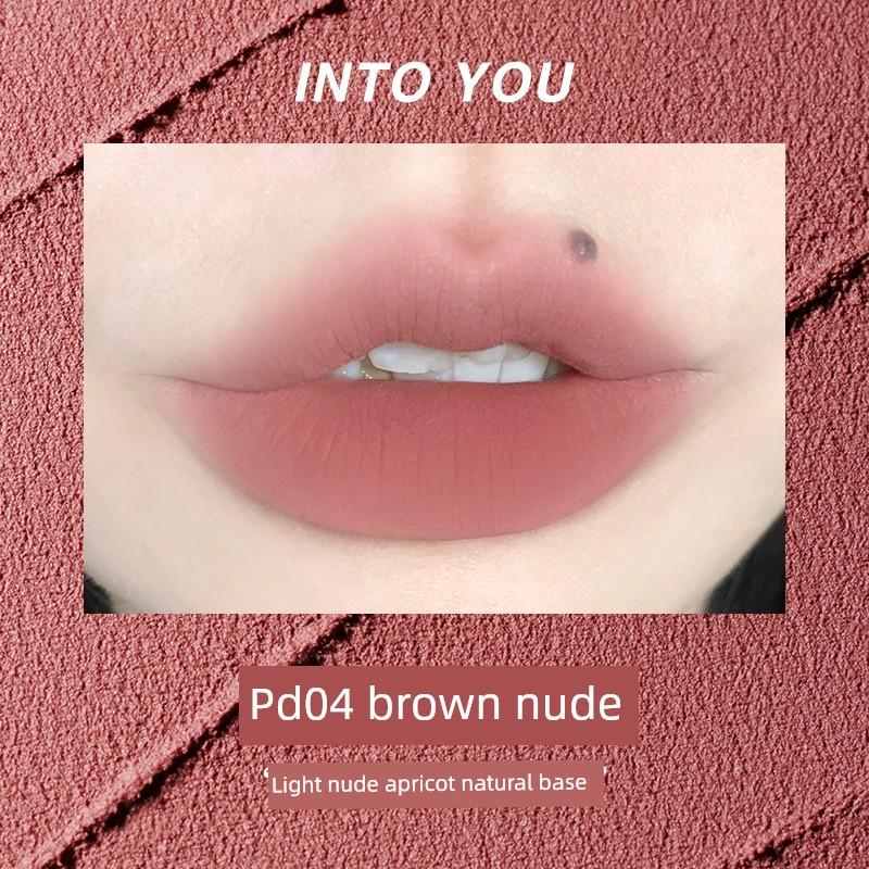 Into You Canned Lip Mud 342 Lip Glaze Em525 Nude Color 08 Matte Pd02 Whitening Lipstick Intoyou