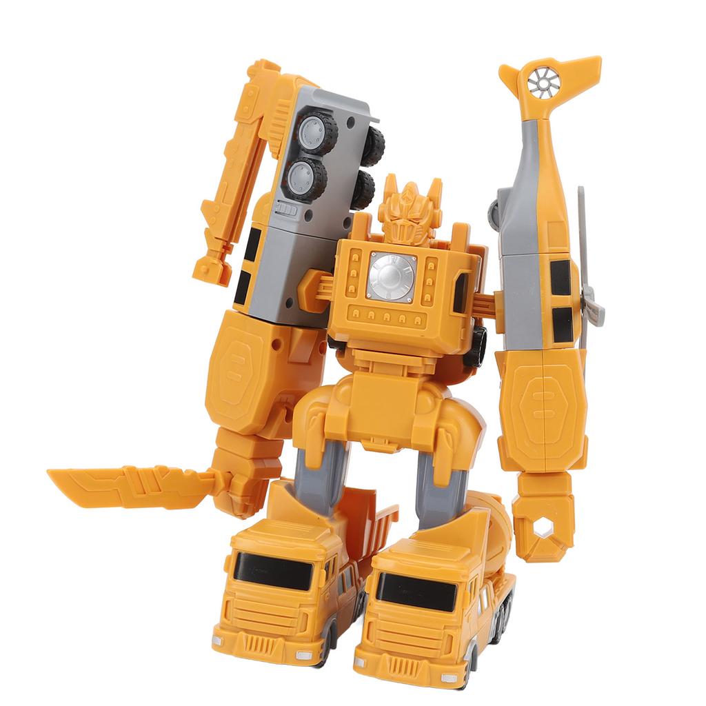 Transform Engineering Car Assembled Toy Platic Transforming Robot Car Toy for Home