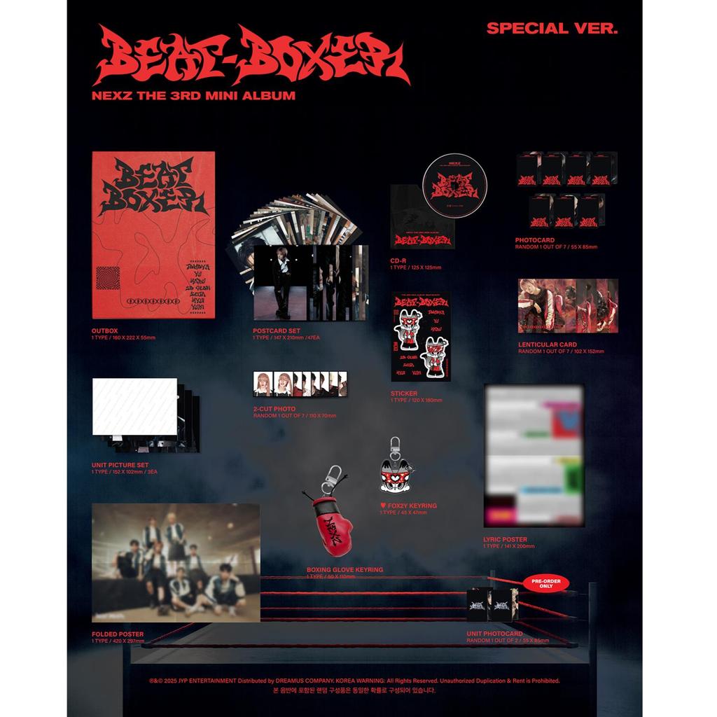 NEXZ [Beat-Boxer] The 3rd Mini Album (Special Ver.)