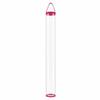 Clear Transparent Tube Bag Portable Zipper Storage Bag for Card Game Mat  Round Storage Tube