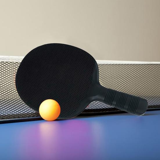 Ping Pong Paddles Silicone Table Tennis Racket Pingpong Training Bat with Ergonomic Handle for Beginner