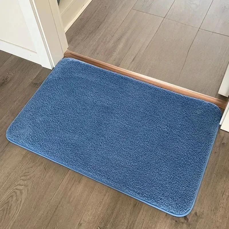 Bathroom absorbent mat quick drying non slip floor mat toilet rug carpet door mat bathroom bedroom carpet