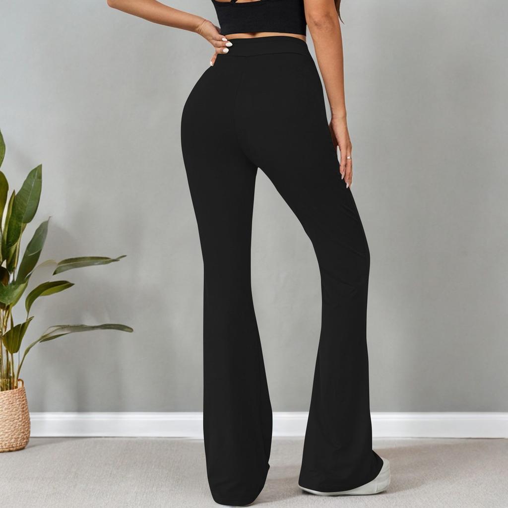 Women's Outdoor Leisure Yoga Exercise Slim Fit High Waist Drawstring Pants