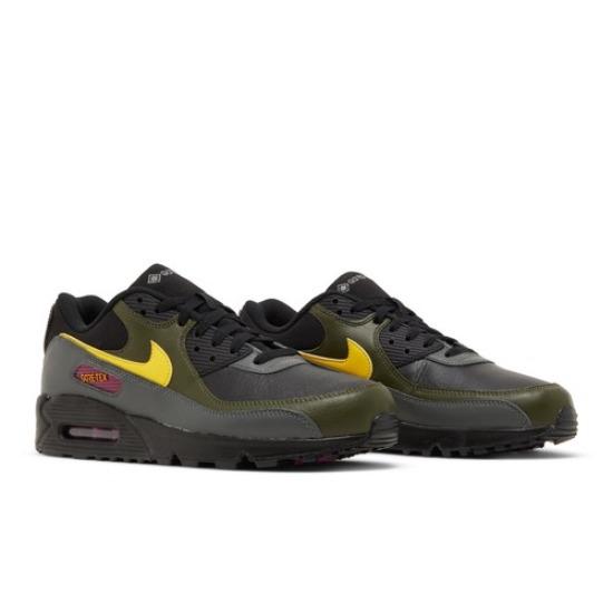 

Nike Air Max 90 GORE-TEX Tour Yellow Cargo Khaki DJ9779-001 EU 39 хакі/чорний