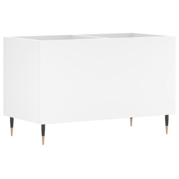 VidaXL Record Cabinet White 74.5x38x48 Cm Engineered Wood 831716
