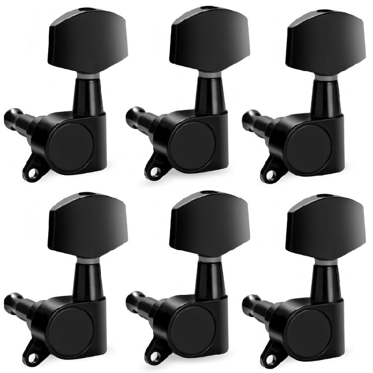 6Pcs Metal Guitar Tunings Pegs Machine Head String Tuners Tunings Key Replacement Acoustics Guitar Tuner Enduring