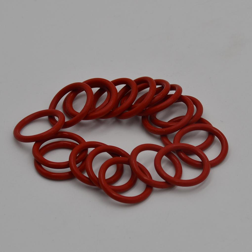 20 ks/sada Náhrada za 12AX7 12AU7 12AT7 12BH7 EL84 Tlumič lampy Silikonové kroužky Odolné silikonové O-kroužky