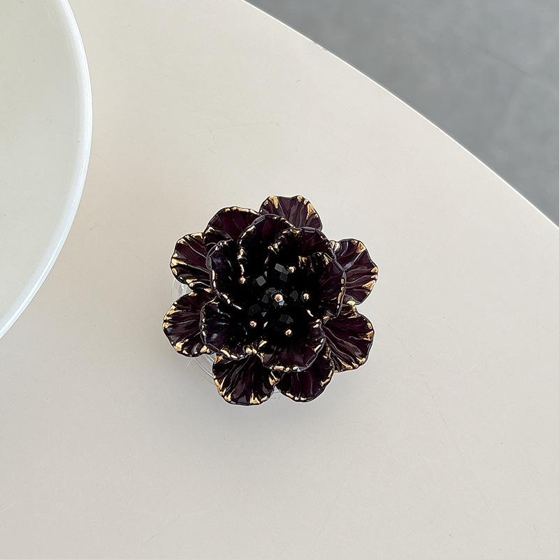 

Three-Dimensional Plastic Flower Mobile Phone Airbag Bracket, Small Fresh Paste Desktop Watching Drama Lazy Support Frame