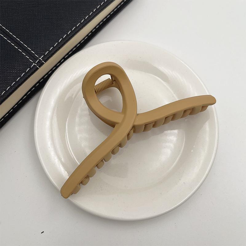 

13cm Plastic Transparent Large Size Hair Claw Fashion Women Ladies Apparel Accessories Headwear Ponytail Hairpins Hair Clips