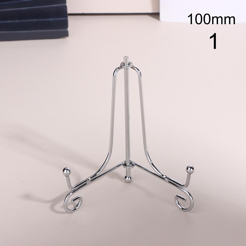 Черный серебристый железный мольберт, подставка для книг, фототумба, чаша, рамка для тарелок, подставка для мольберта, кронштейн для поделок