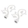 Curtain Recess Brackets Drapery Pole Ornament For 22mm Poles