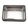 Stainless Steel Litter Box High Sides Anti Splashing Easy To Clean Enclosed Cat Litter Box for Small Medium Cats