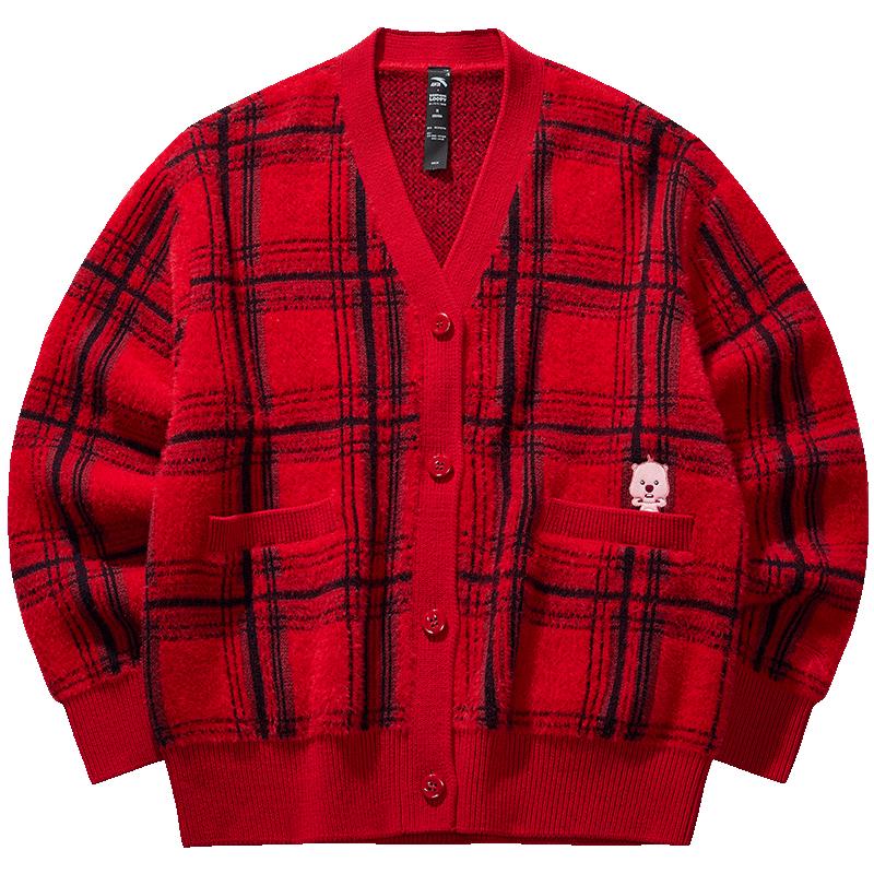 Anta x ZANMANG LOOPY Women's Knit Cardigan Sweater