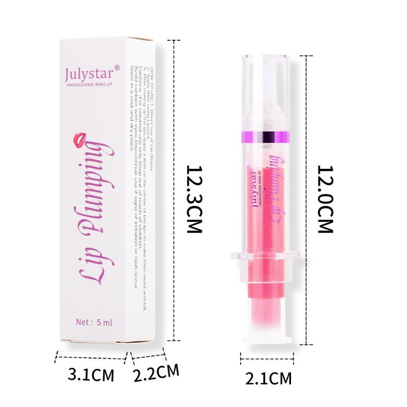 Pearlescent Long-lasting Moisturizing Lip Plumping Lip Nectar Moisturizing And Brightening Non-stick Cup Hydrating Doe Lip Glaze