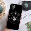 Devil Satan Dark Art Phone Case For iPhone 16 Pro 11 12 13 14 15 Pro Max Mini XS X XR 7 8 16 Plus Cover Coque