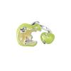 Niche High‑Sense Stack‑Wear Open Ring Subculture Sweet‑Cool Green Apple Enamel Zircon Personality Light‑Luxury Adjustable Fashion Jewelry