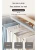 Goose-Shaped Stainless Steel Retractable Pants Hanger – Foldable Multifunctional Clothes & Storage Clip