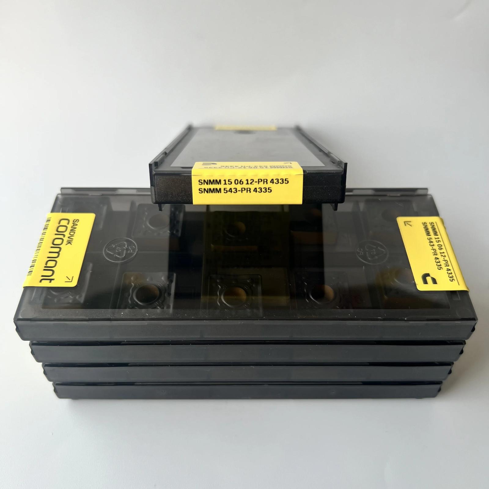 

SANDVIK / SNMM150612-PR 4335 / Industrial indexable Carbide Inserts 10 Pcs