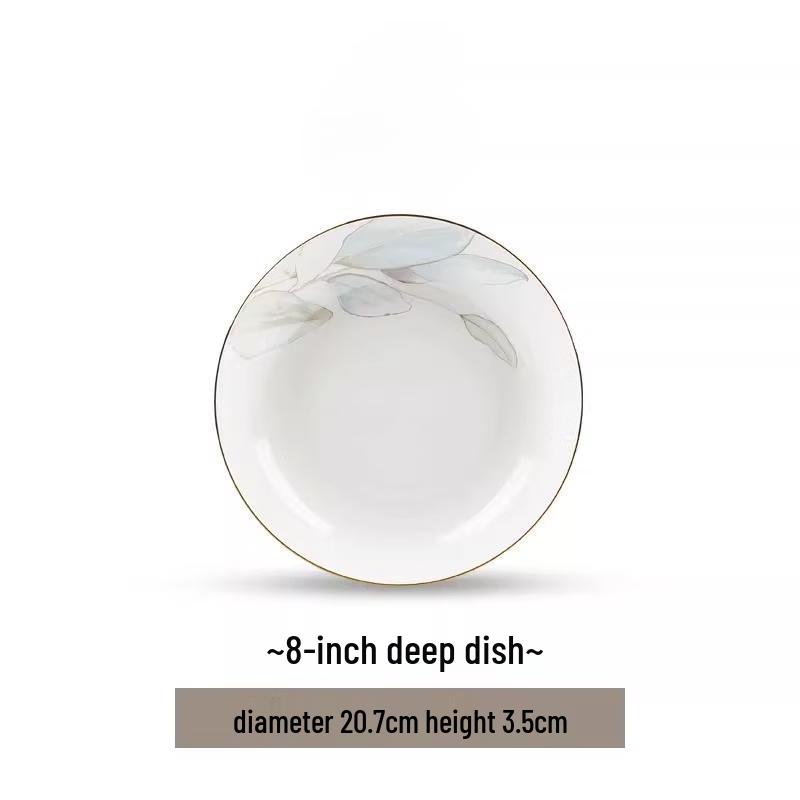 Moode Lanka Jingdezhen Light Luxury Ceramic Plate - Spring s Intent
