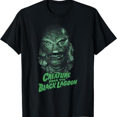 Kreatur aus der Schwarzen Lagune Porträt T-Shirt