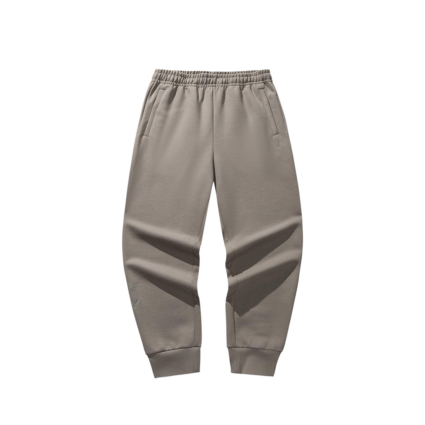 

Anta Basketball Series Long Pants Spring 2026 Knitted Sports Pants Men bottoms Cool-Gray-Green 952611302-1 3XL
