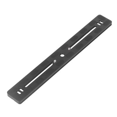 Universal Quick Release Plate Aluminum Alloy Camera Quick Release Plate with 1 4in Screw for DSLR Camera Black